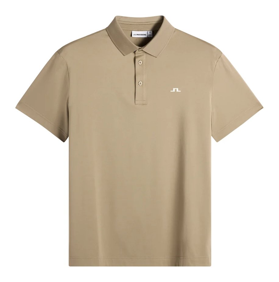 J.Lindeberg Bridge polo da uomo, brindle