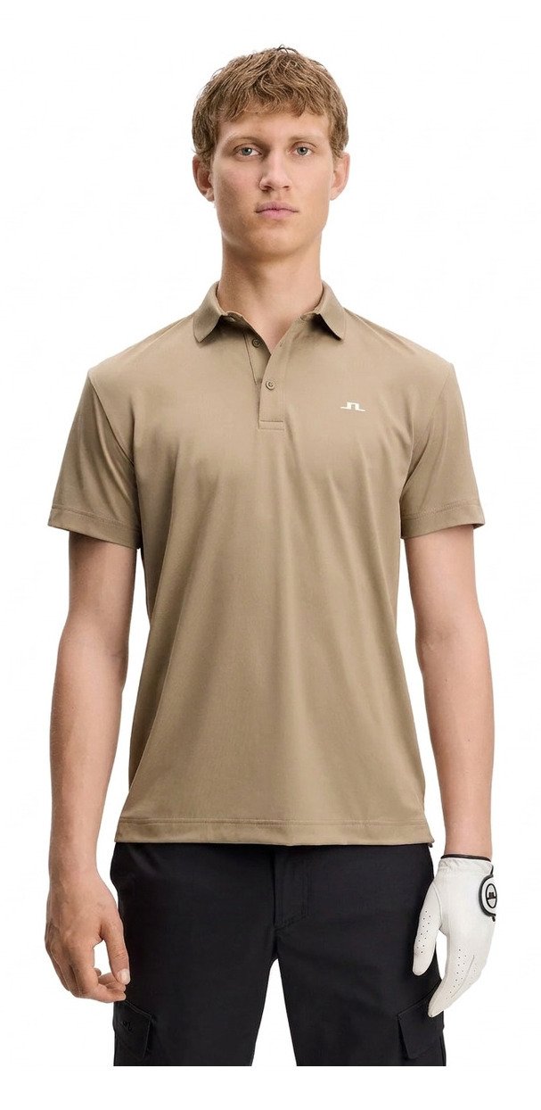 J.Lindeberg Bridge polo da uomo, brindle