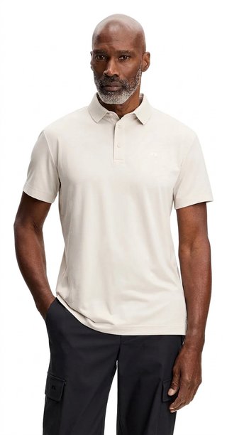J.Lindeberg Bridge polo da uomo, moonbeam