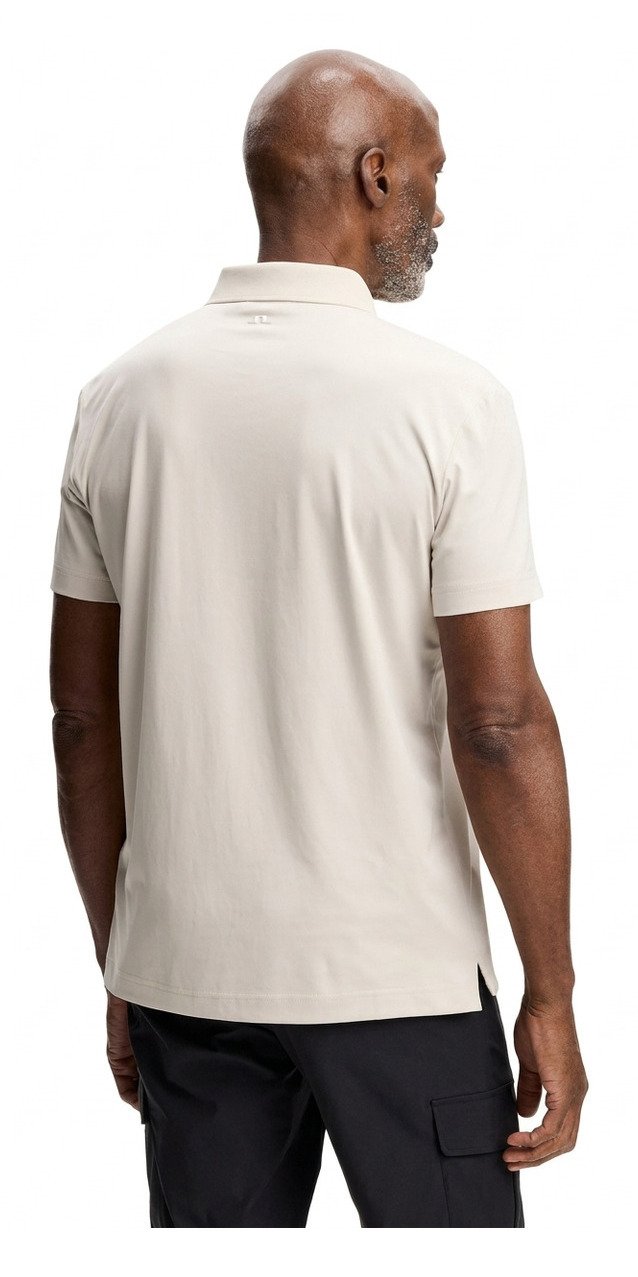 J.Lindeberg Bridge polo da uomo, moonbeam