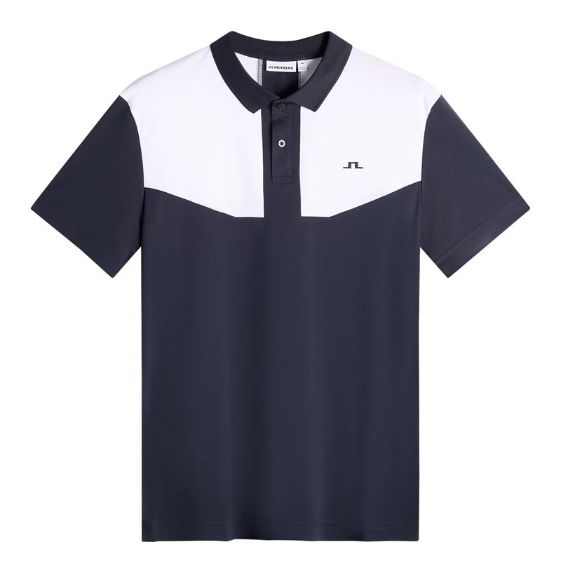 J.Lindeberg Calex polo da uomo, JLNavy