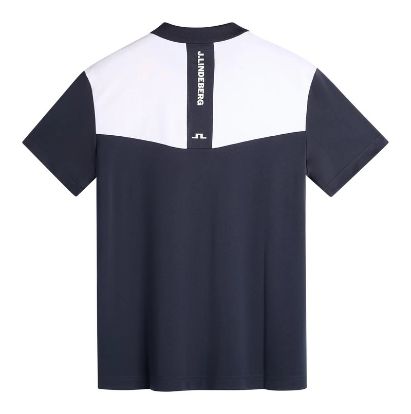 J.Lindeberg Calex polo da uomo, JLNavy