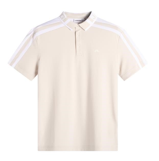 J.Lindeberg Bozak polo da uomo, moonbeam