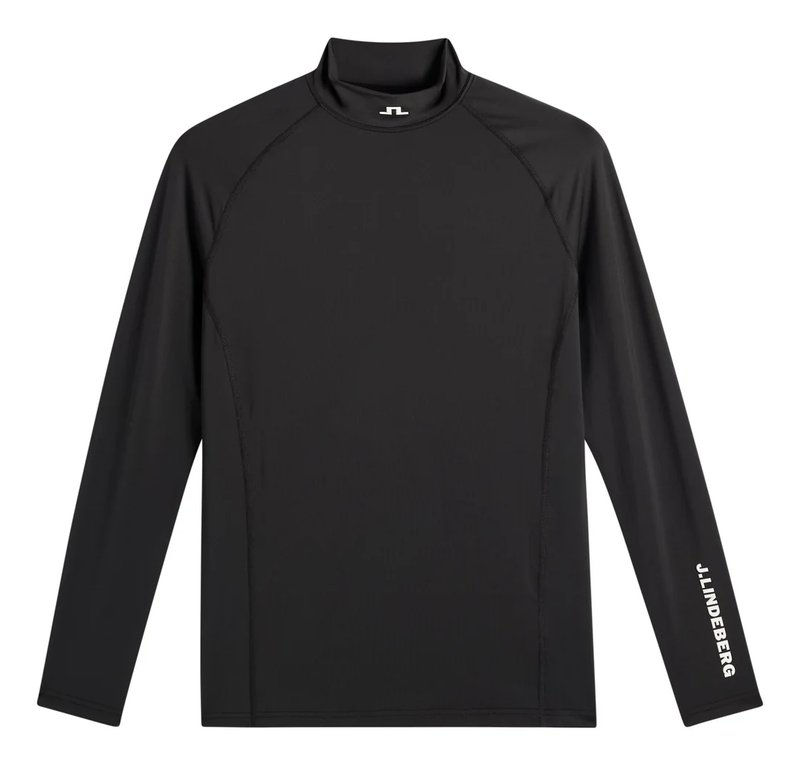 J.Lindeberg Ello Compression top da uomo, nero