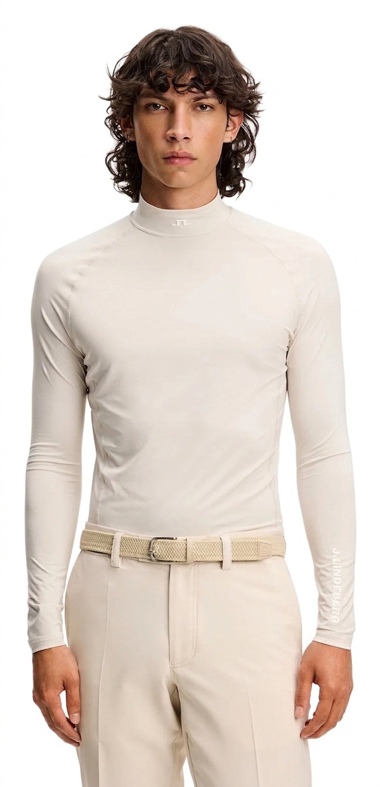 J.Lindeberg Ello Compression top da uomo, moonbeam