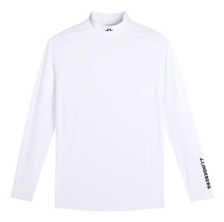 J.Lindeberg Ello Compression top da uomo, bianco