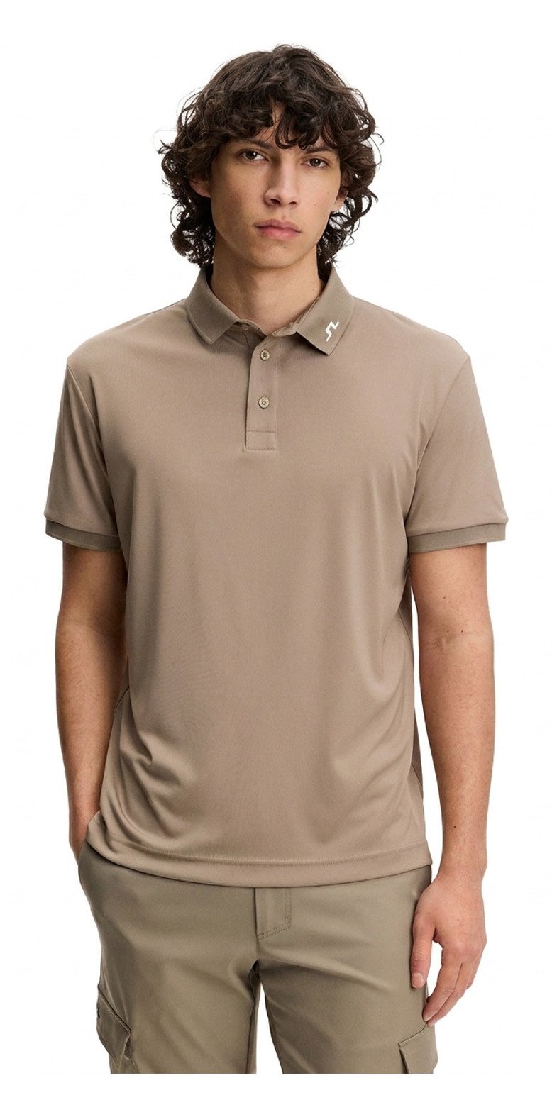 J.Lindeberg KV polo da uomo, brindle