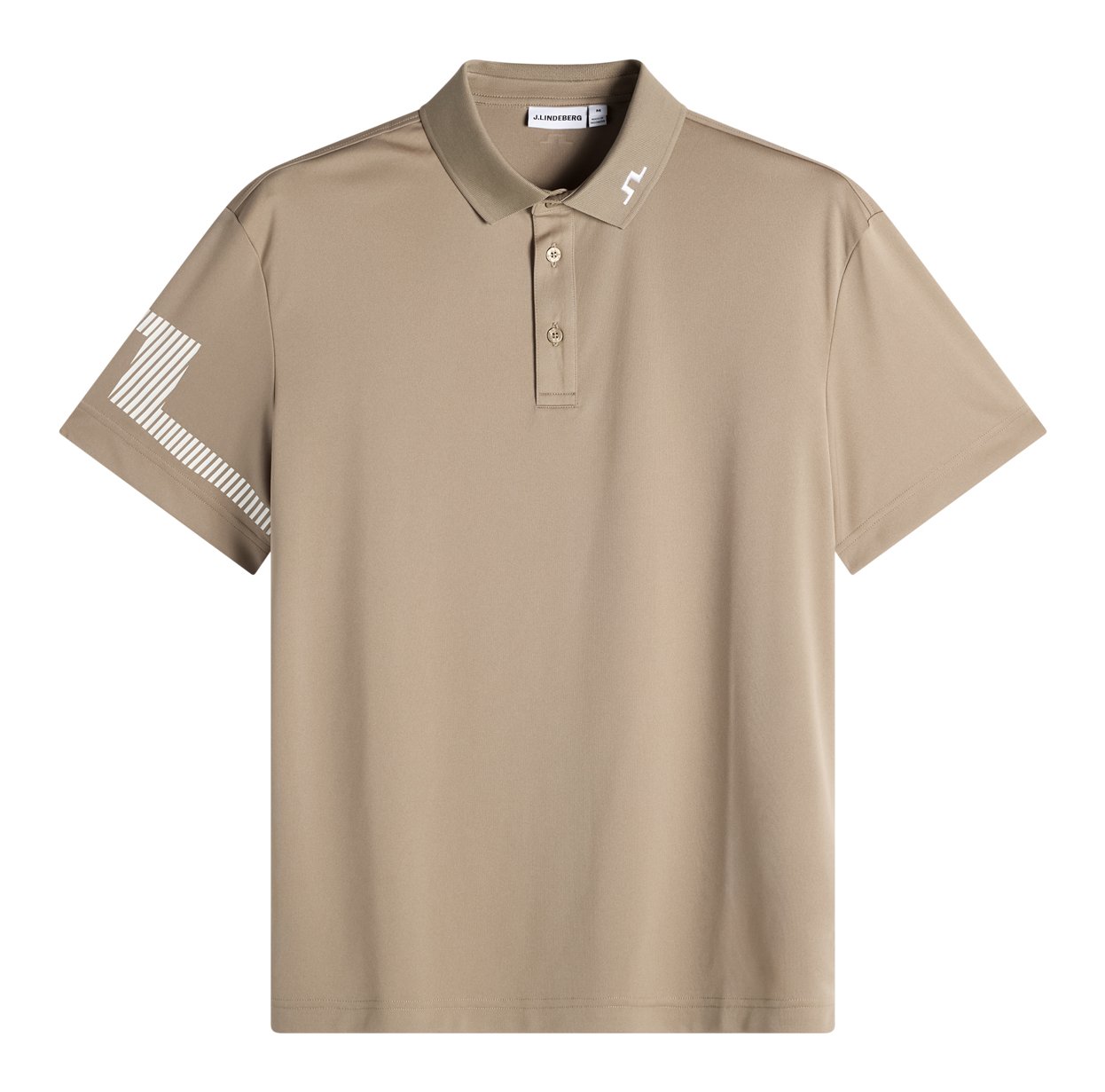 J.Lindeberg Heath polo da uomo, brindle