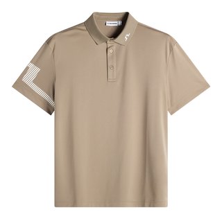 J.Lindeberg Heath polo da uomo, brindle