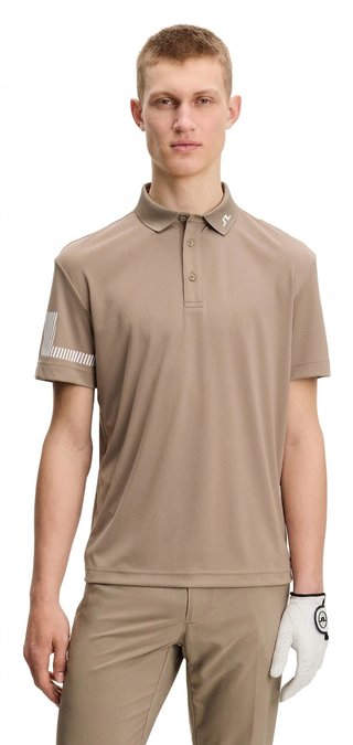 J.Lindeberg Heath polo da uomo, brindle