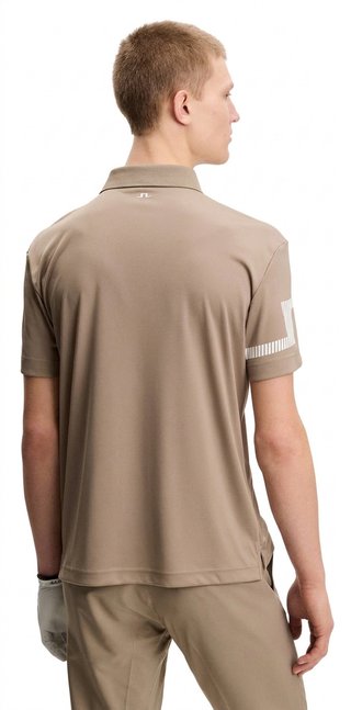 J.Lindeberg Heath polo da uomo, brindle