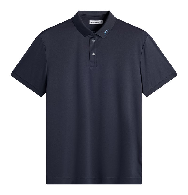 J.Lindeberg KV Print polo da uomo, JLNavy