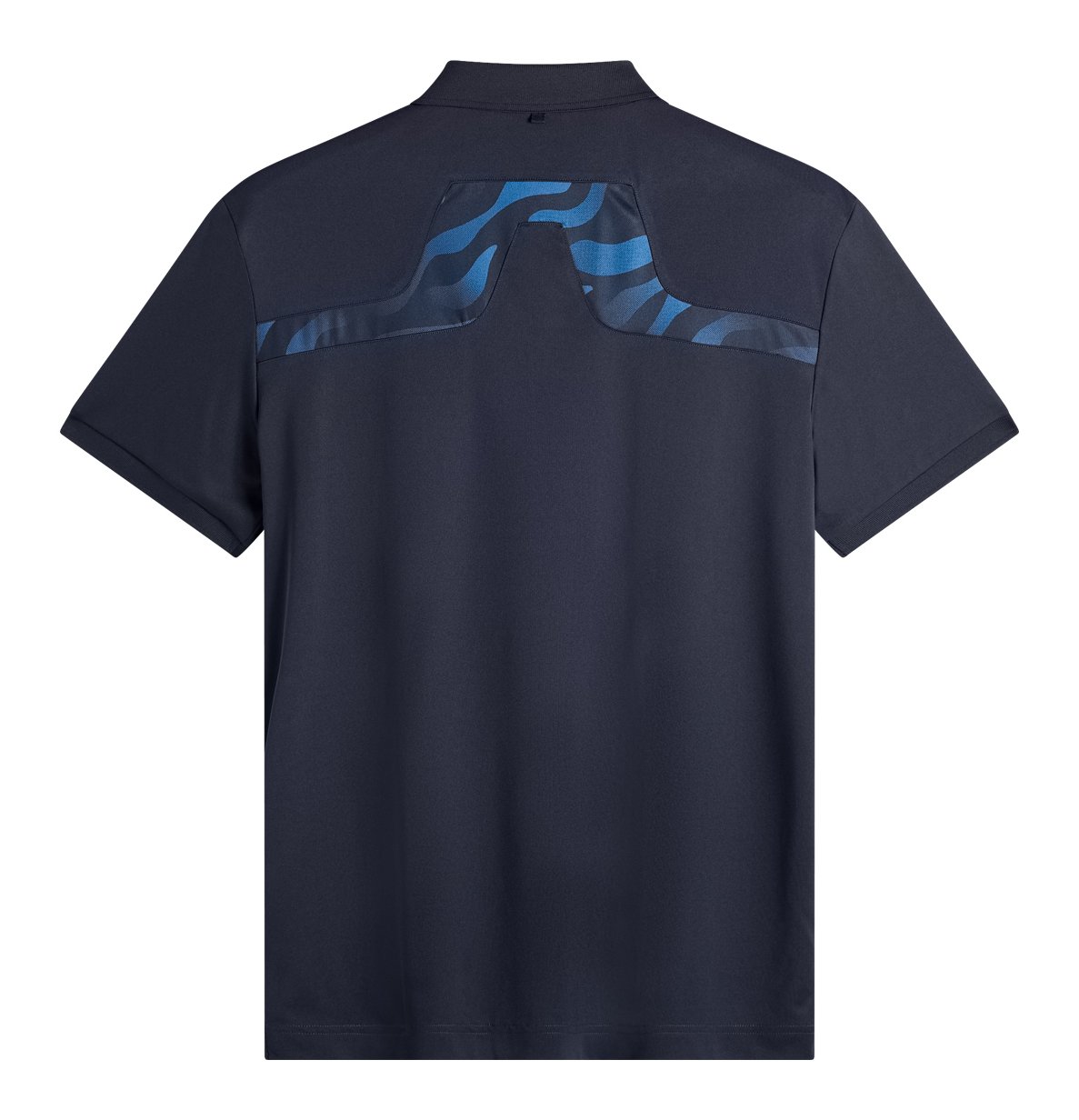 J.Lindeberg KV Print polo da uomo, JLNavy