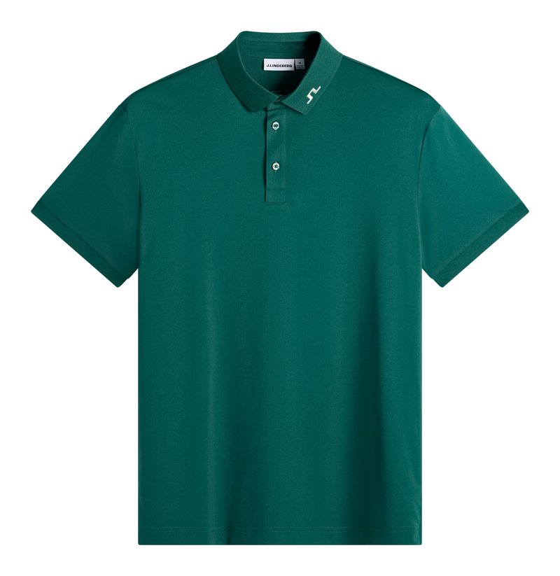J.Lindeberg KV Print polo da uomo, forest biome