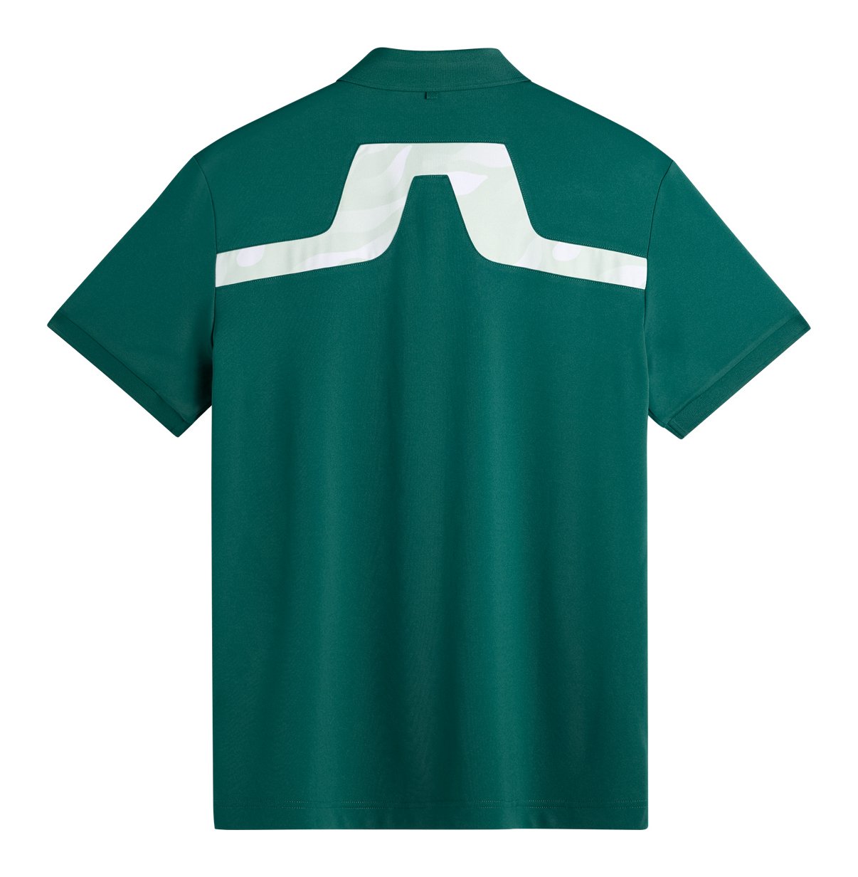 J.Lindeberg KV Print polo da uomo, forest biome