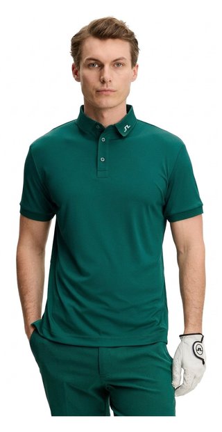 J.Lindeberg KV Print polo da uomo, forest biome