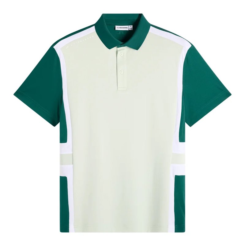 J.Lindeberg Finn polo da uomo, forest biome