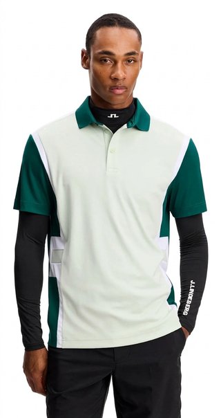 J.Lindeberg Finn polo da uomo, forest biome