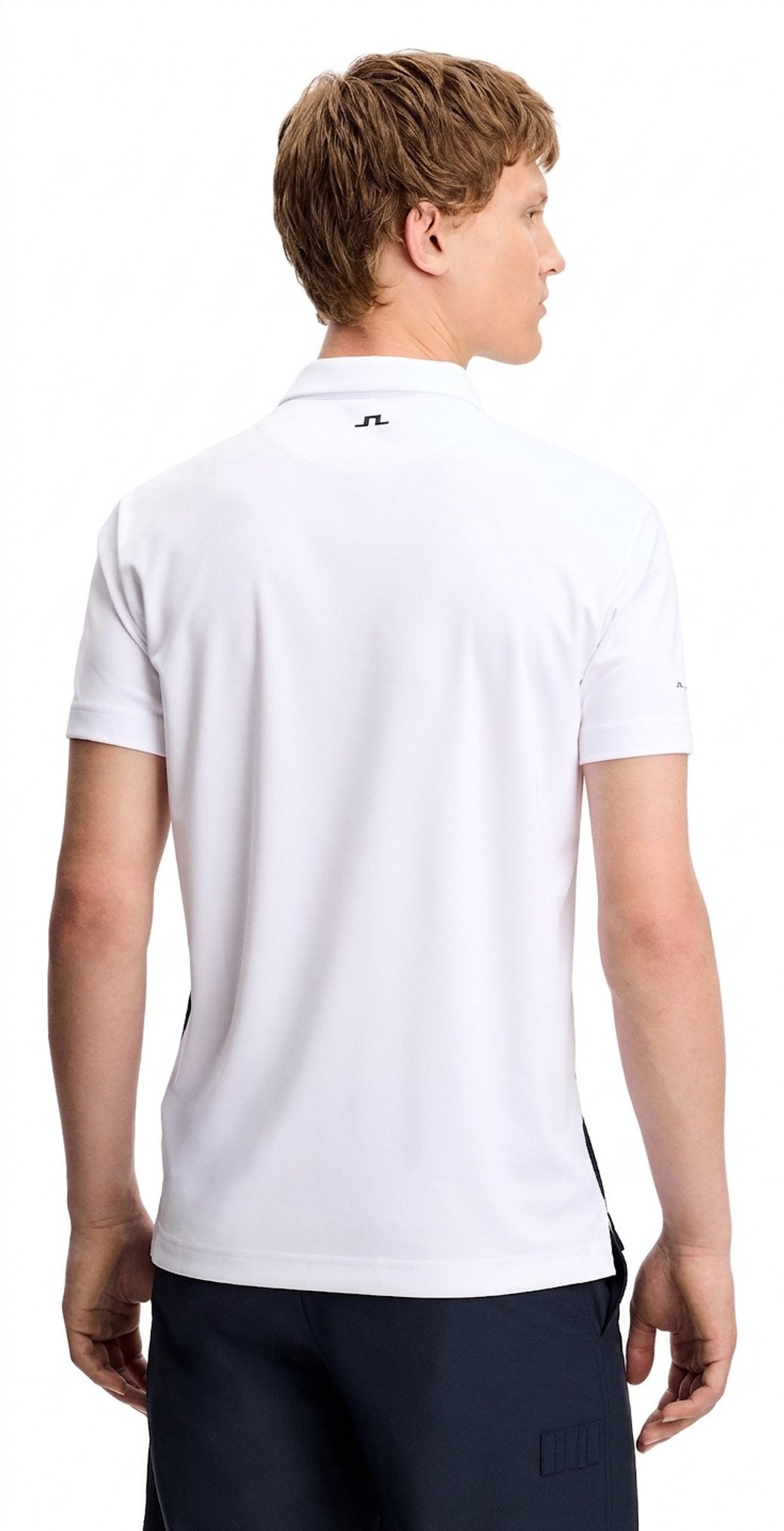J.Lindeberg Sidd polo da uomo, bianco