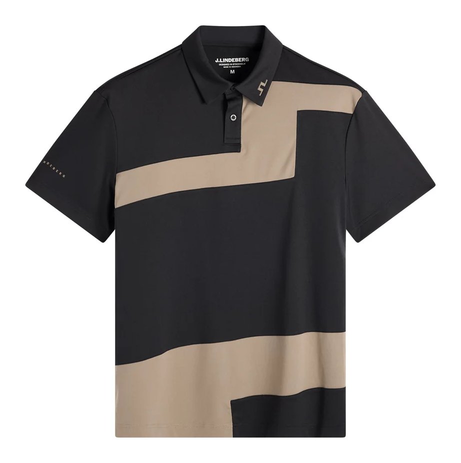 J.Lindeberg Sidd polo da uomo, brindle