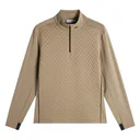 J.Lindeberg Lassy Quarter Zip Mid strato da uomo, brindle