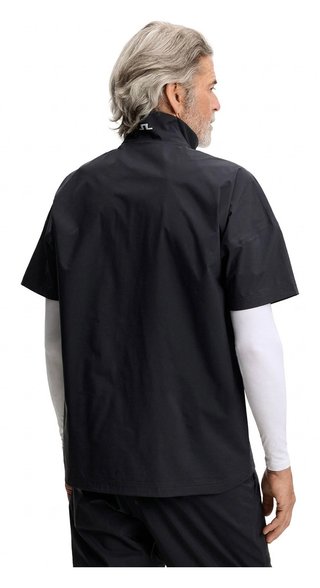 J.Lindeberg Shay Rain camicia da uomo, nera