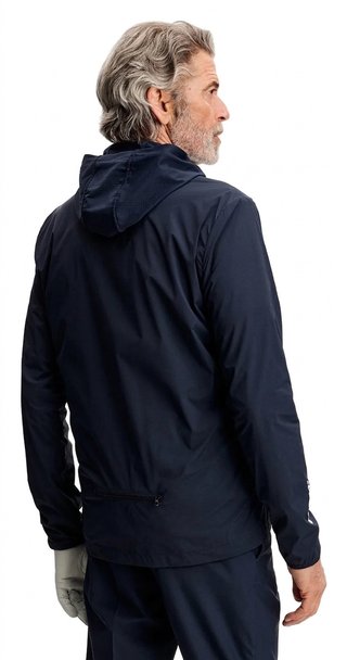 J.Lindeberg Tour Tech Packable giacca da uomo, JLNavy