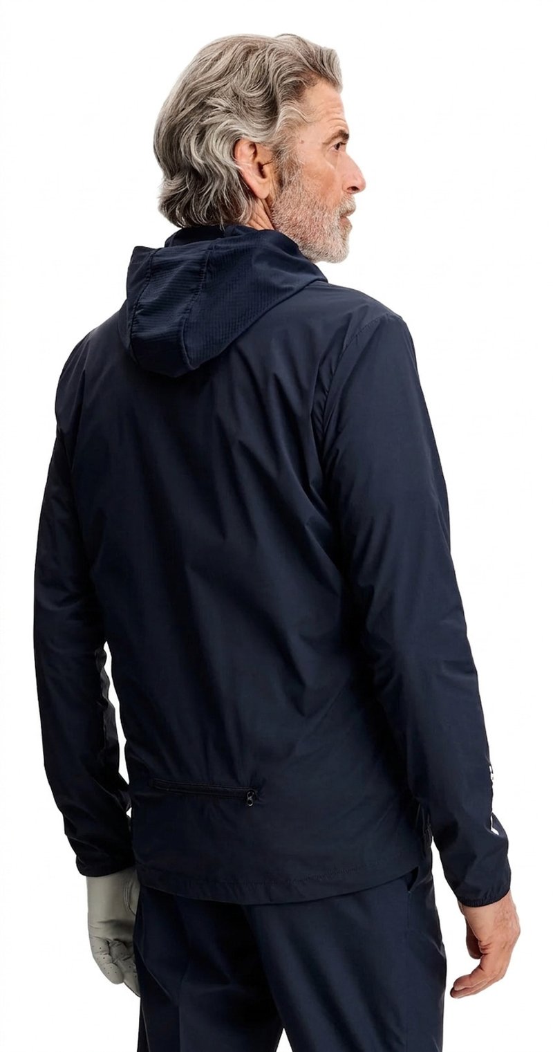 J.Lindeberg Tour Tech Packable giacca da uomo, JLNavy