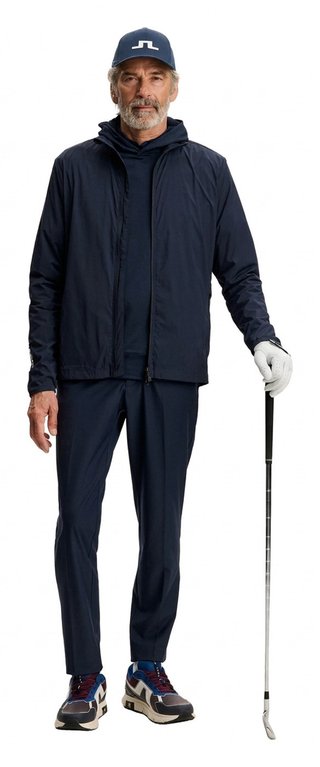 J.Lindeberg Tour Tech Packable giacca da uomo, JLNavy