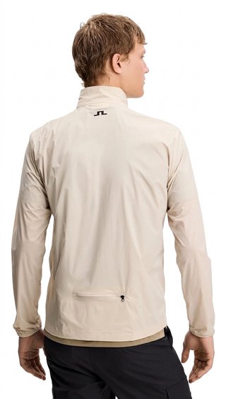 J.Lindeberg Tour Tech Packable giacca da uomo, moonbeam