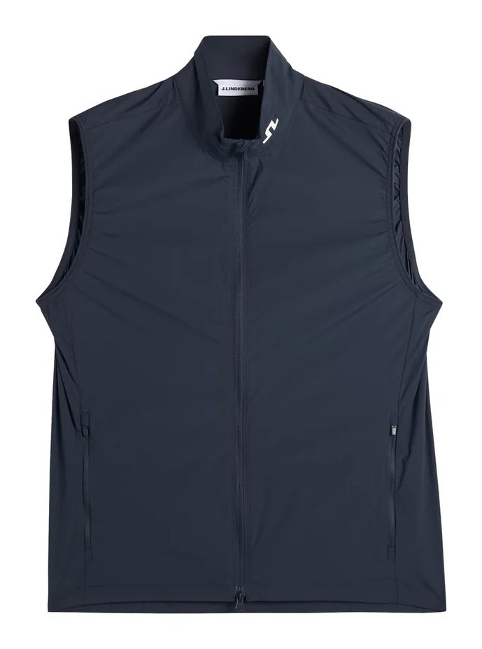 J.Lindeberg Tour Tech Packable gilet da uomo, JLNavy