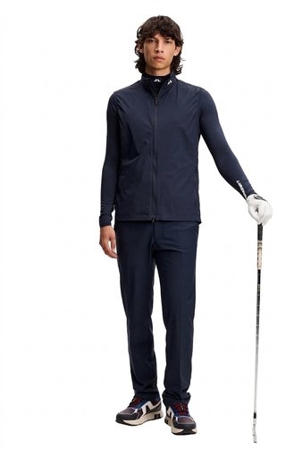 J.Lindeberg Tour Tech Packable gilet da uomo, JLNavy