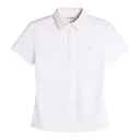 J.Lindeberg Cara Print polo da donna, bianco