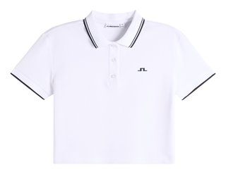 J.Lindeberg Claris polo da donna, bianco