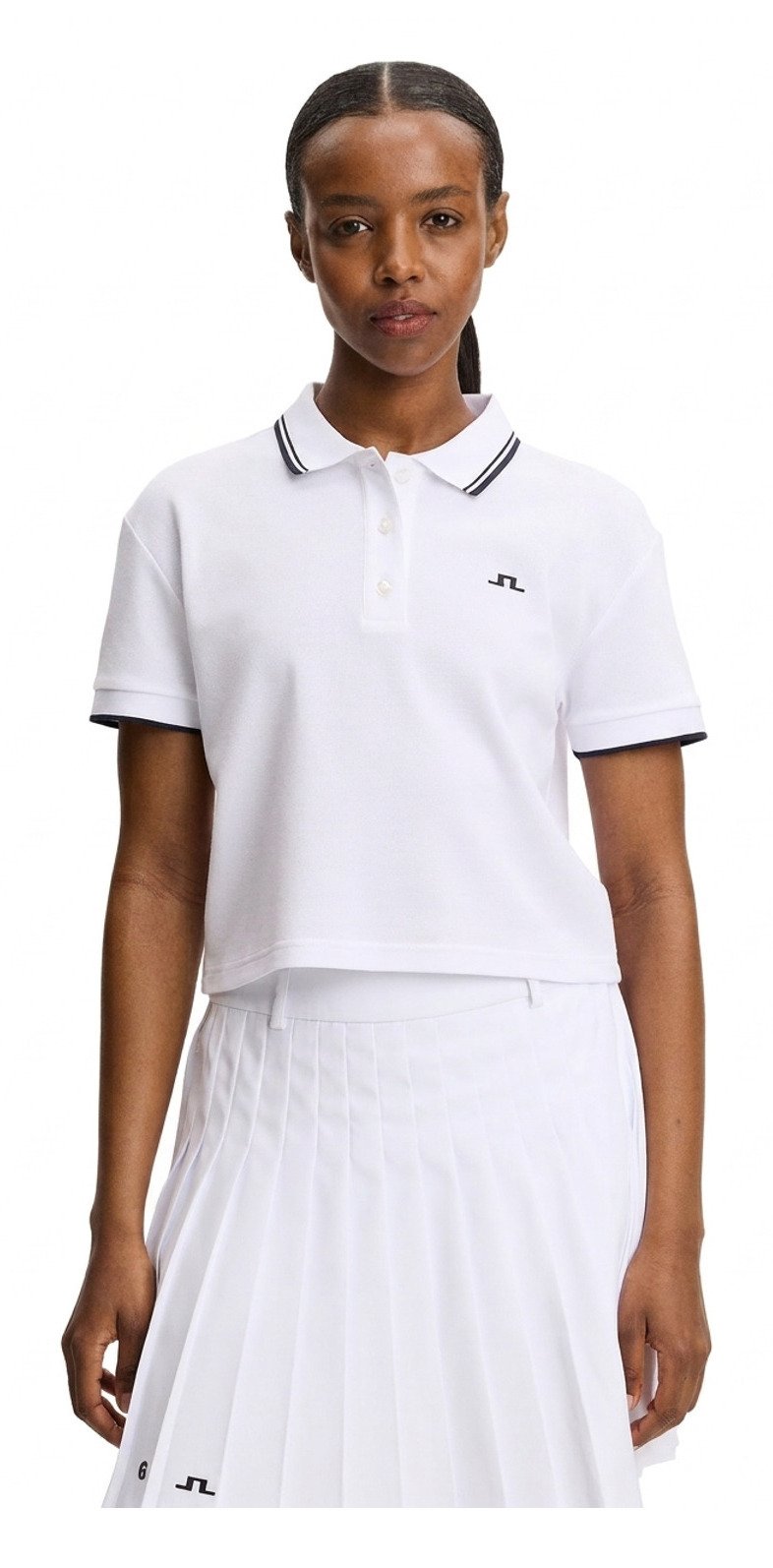 J.Lindeberg Claris polo da donna, bianco