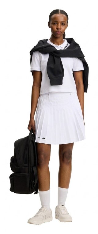 J.Lindeberg Claris polo da donna, bianco