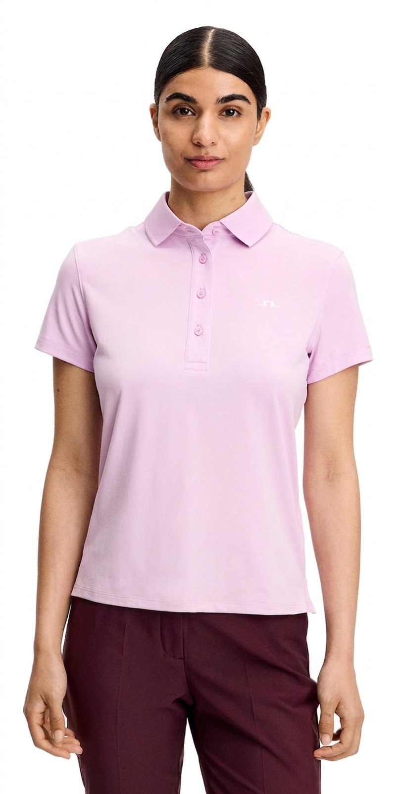 J.Lindeberg Bridge polo da donna, orchid bouquet