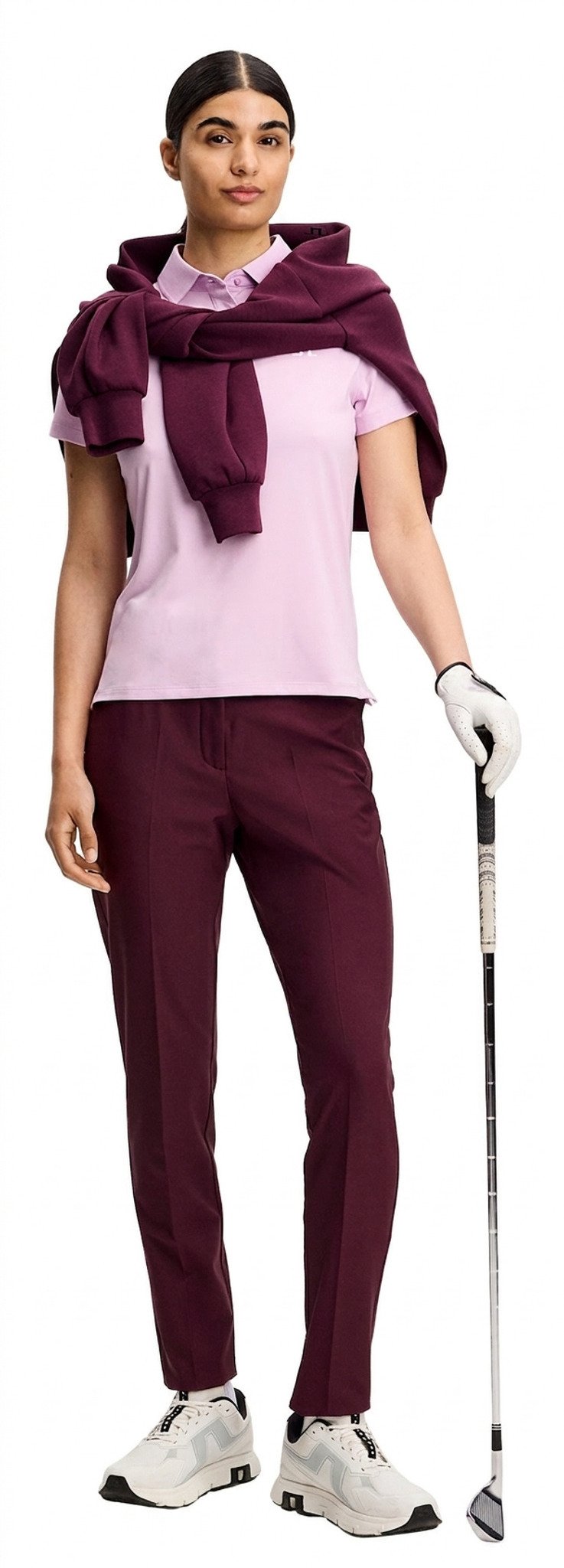 J.Lindeberg Bridge polo da donna, orchid bouquet
