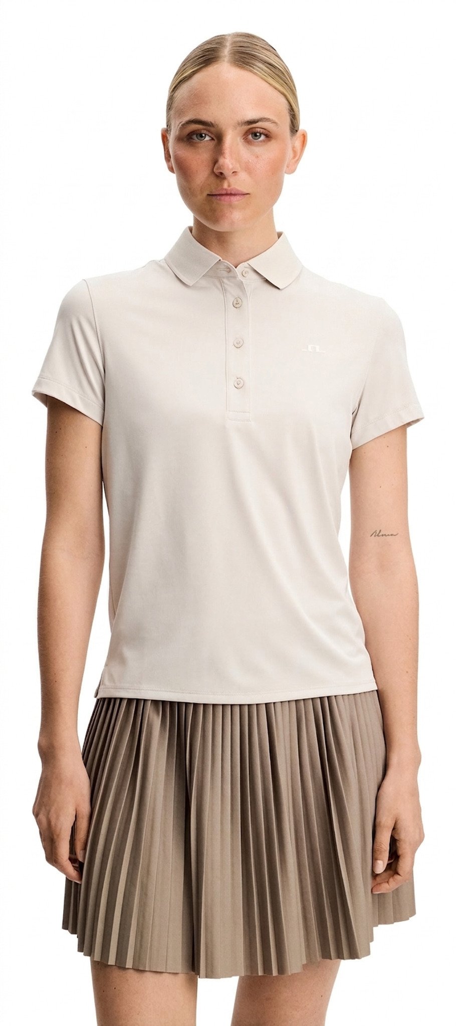 J.Lindeberg Bridge polo da donna, moonbeam