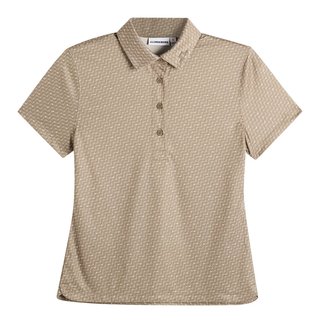 J.Lindeberg Caitlyn polo da donna, bias bridge micro brindle moon
