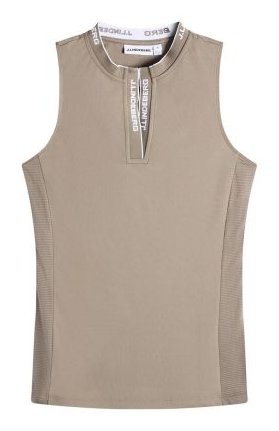 J.Lindeberg Leya Sleeveless polo da donna, beige