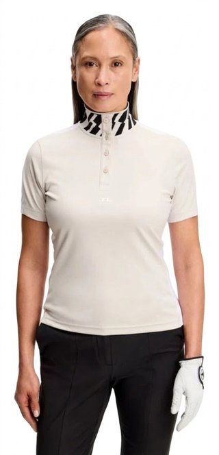 J.Lindeberg Pip polo da donna, moonbeam