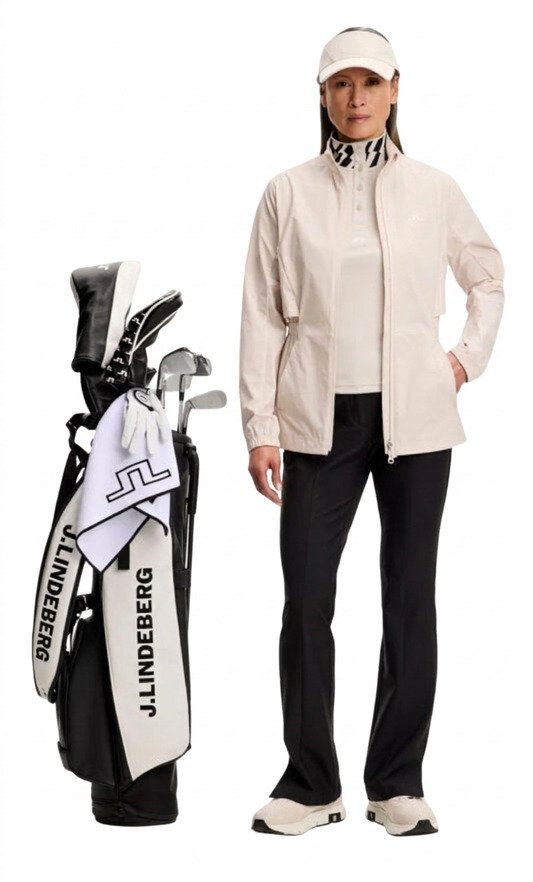 J.Lindeberg Pip polo da donna, moonbeam