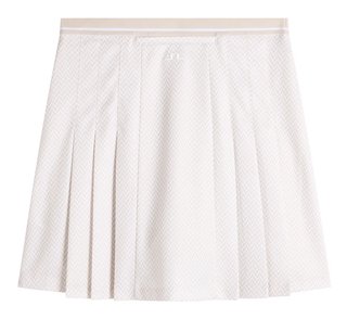 J.Lindeberg Harlow Print skort da donna, bridge stack white moon