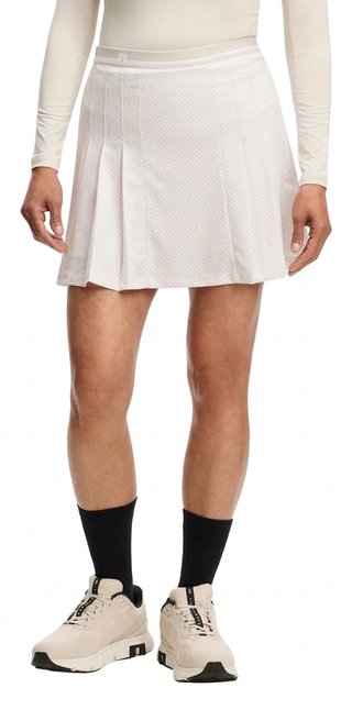 J.Lindeberg Harlow Print skort da donna, bridge stack white moon