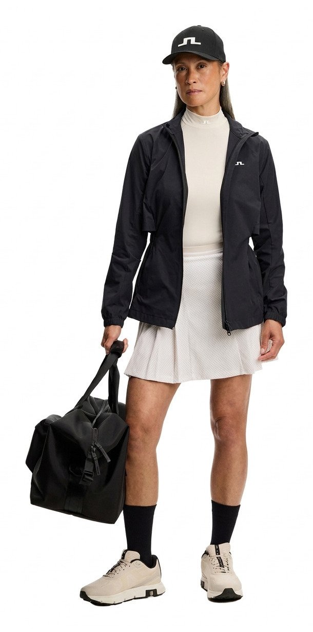 J.Lindeberg Harlow Print skort da donna, bridge stack white moon