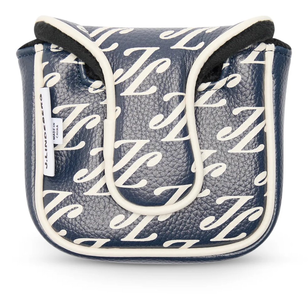 J.Lindeberg Mallet Print Putter copritesta, cardi ligature navy