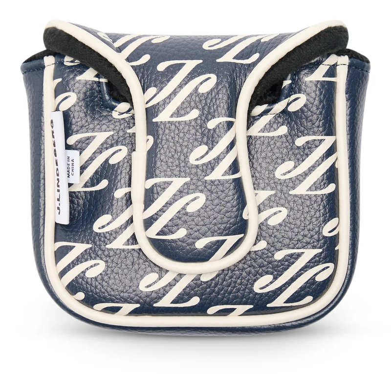 J.Lindeberg Mallet Print Putter copritesta, cardi ligature navy