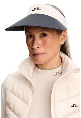 J.Lindeberg Ada Wide visiera da donna, moonbeam