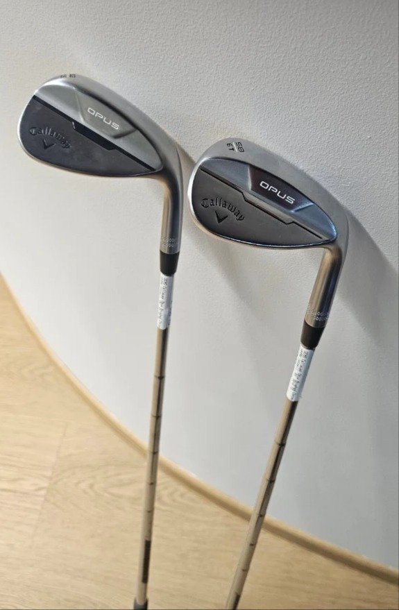 Callaway Opus Brushed Chrome wedge da uomo, acciaio